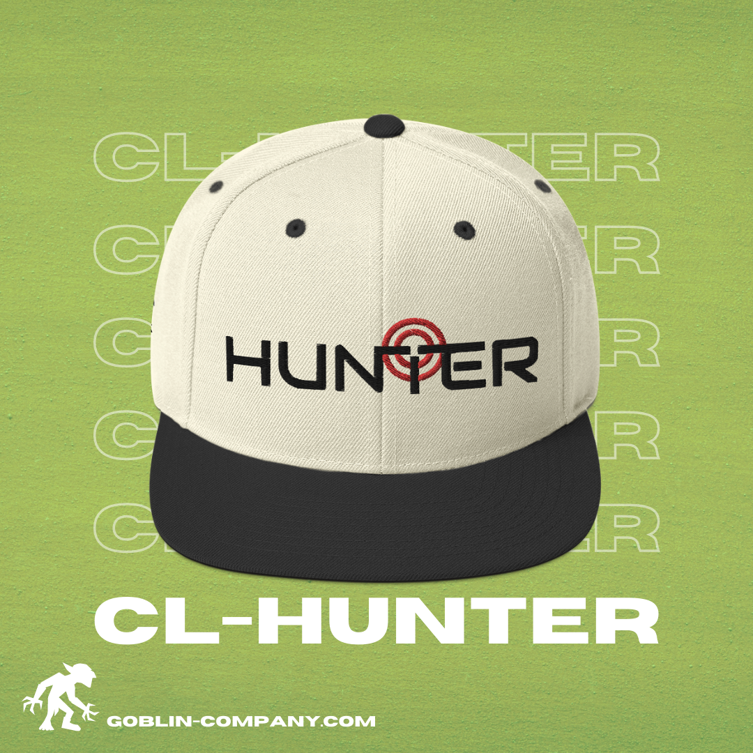 Hunter OG Snapback Hat Black