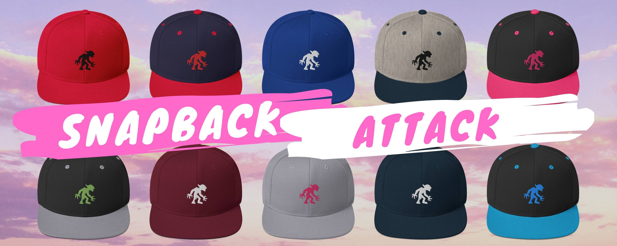 The Snapbacks are here. Grab one to protect your head from the sun, or just to look cool - your choice.